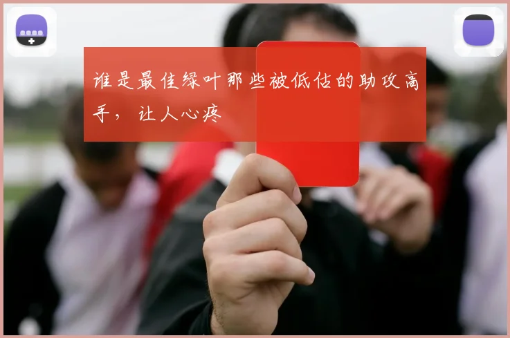 谁是最佳绿叶那些被低估的助攻高手，让人心疼